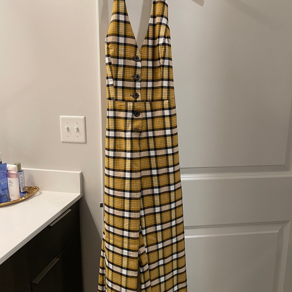 Urban outfitters halter jumpsuit